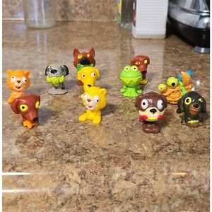 The Ugglys Pet Shop Putrid Pets Figures Lot Of 11 Moose Toys